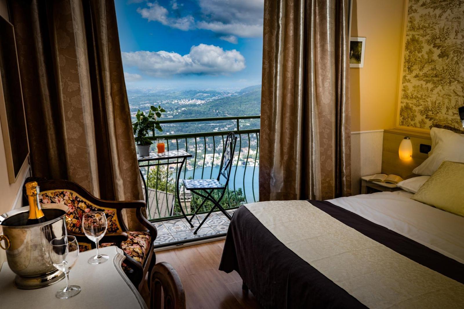 Hotel Vista Lago Брунате Экстерьер фото